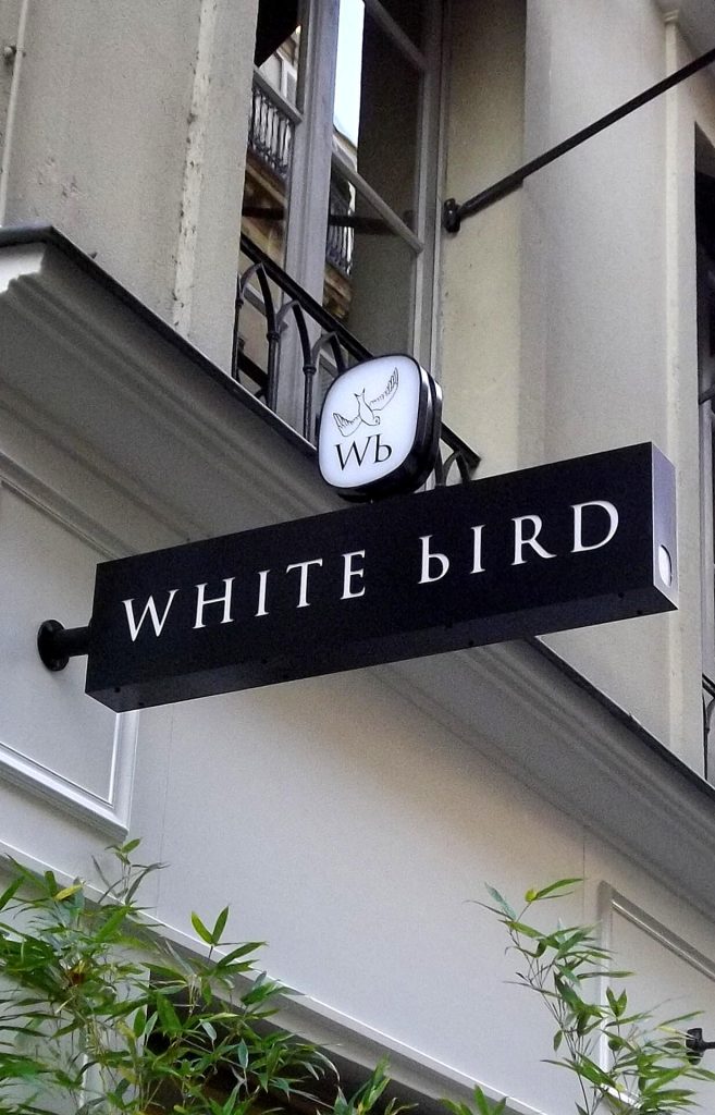 teffri white bird enseigne